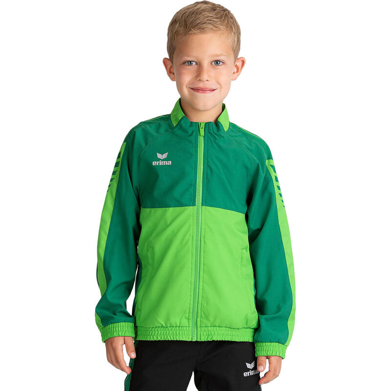 Jachetă de prezentare Erima Six Wings Green Junior