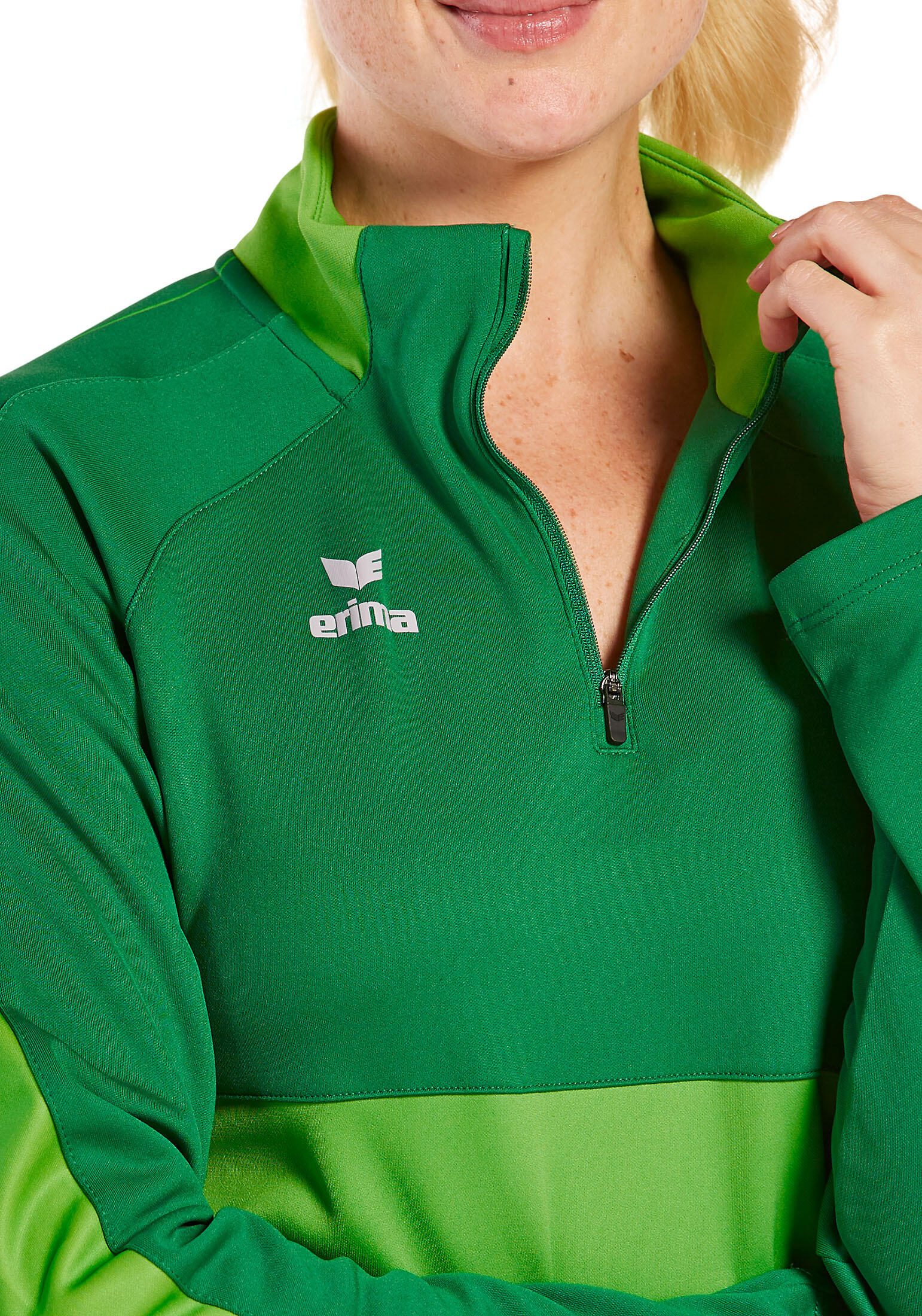 Erima Six Wings Trainingtop Vert émeraude Junior 7/7
