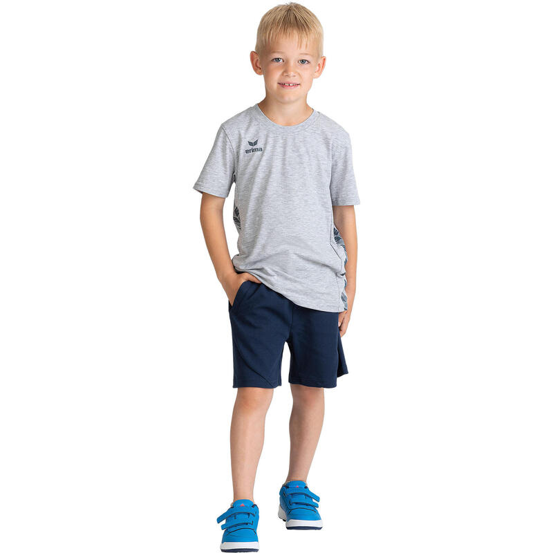 Tricou Erima Essential Team Gri Junior
