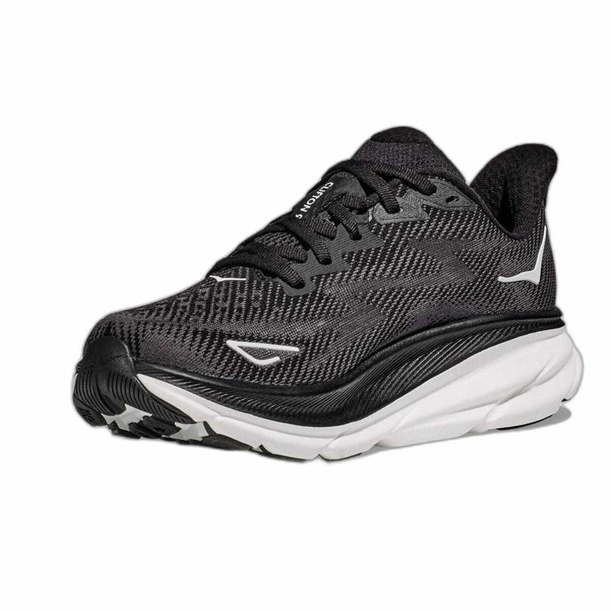 Chaussures de Running pour Adultes HOKA Clifton 9 Noir 3/6