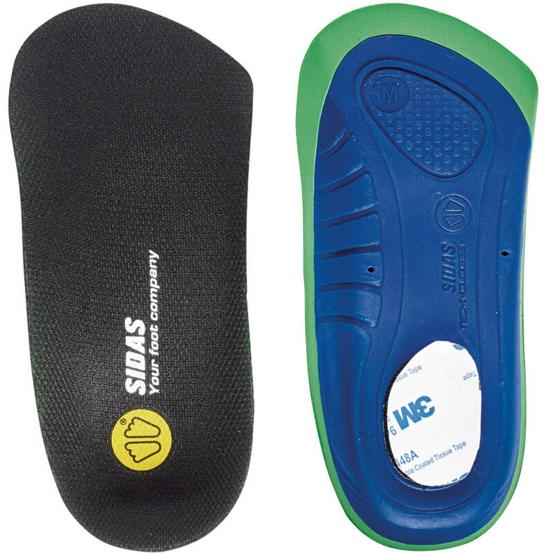 Sidas - Demi-semelles Pré-formées Anatomiques Pour Un Confort Optimal - Comfort 3d Demi - Semelles - Noir - 43 - Decathlon