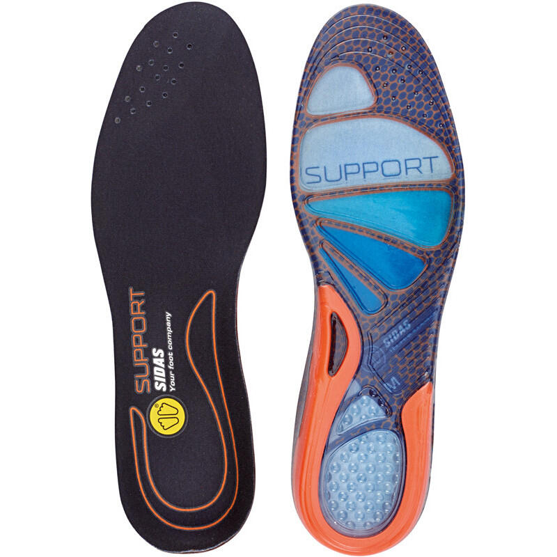 SIDAS Komfortablen und stoßdämpfenden Gel-Einlegesohlen - Cushioning Gel Support