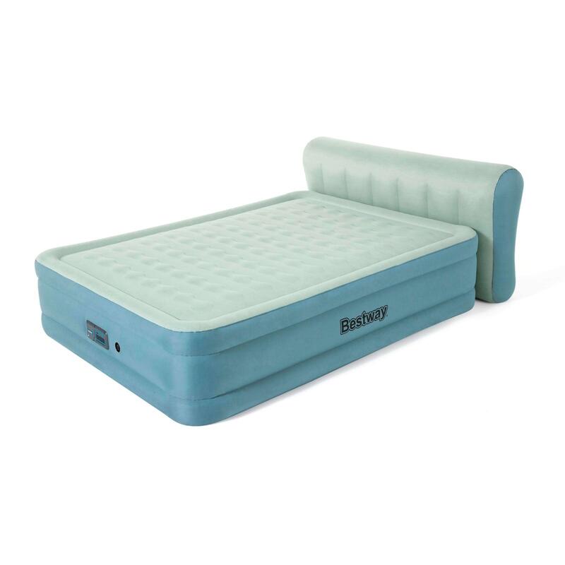 Bedway Queen Bed Bed (dupla) 229x152x79 cm inflador integrado e aplicativo móvel