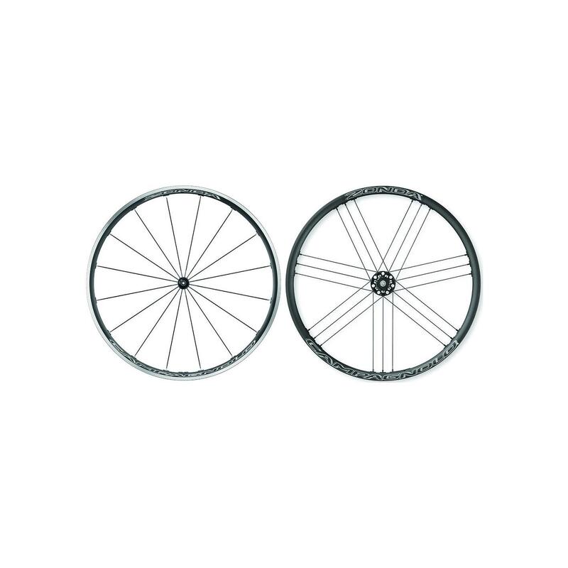 Set fietswielen met banden Campagnolo Zonda C17 Shimano