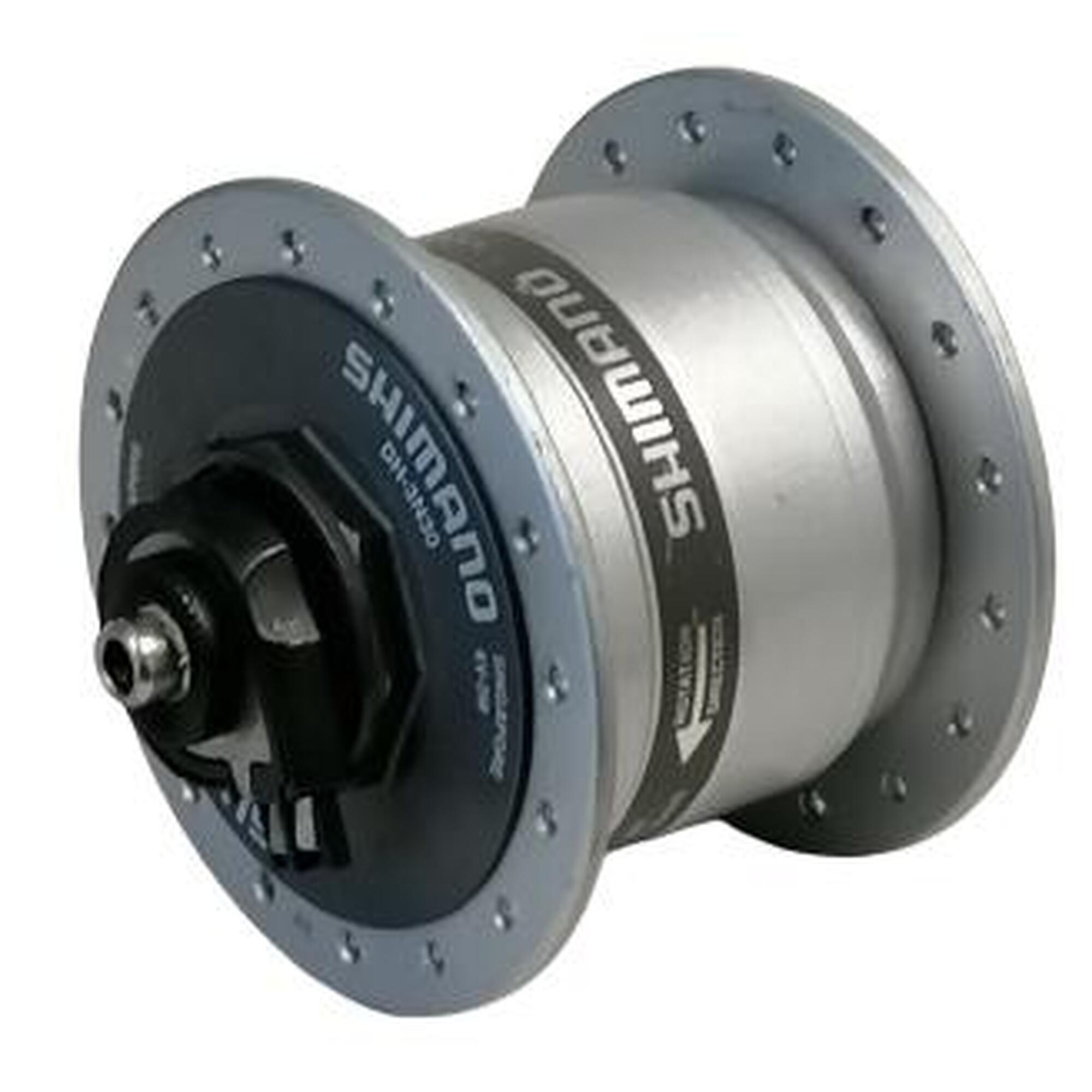 Shimano hub dynamo 6v 3 watt 36 trous de ruban argent