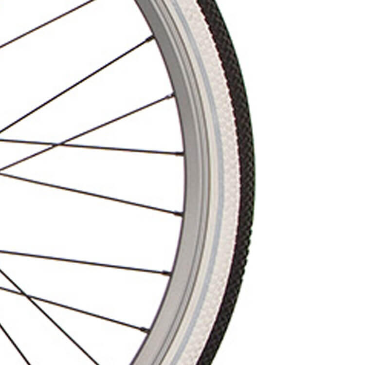CORTINA Cortina J19SZ Velg in Matt Rock Ridge voor 36 Spaken