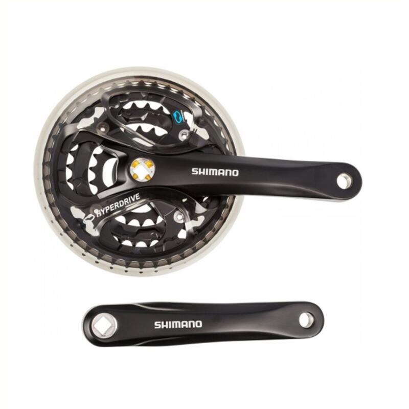 Shimano Cranket ACERA 7/8 Vitesse. 48/38 / 28T, 170 mm noir, - 4 mm
BCD 104/64