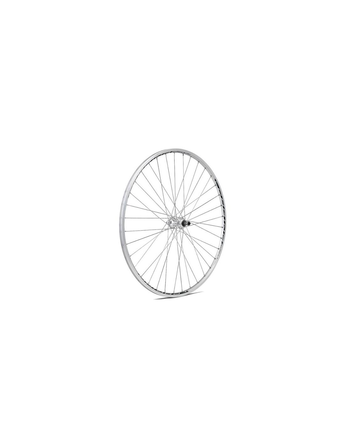 GURPIL Ruota posteriore rigida argento con bloccaggio in alluminio Gurpil chrina