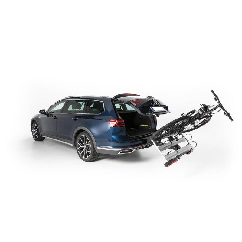 Suport biciclete Menabo Alcor 3 pentru 3 biciclete cu prindere pe carligul de