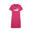 Essentials slanke T-shirtjurk voor dames PUMA Garnet Rose Pink