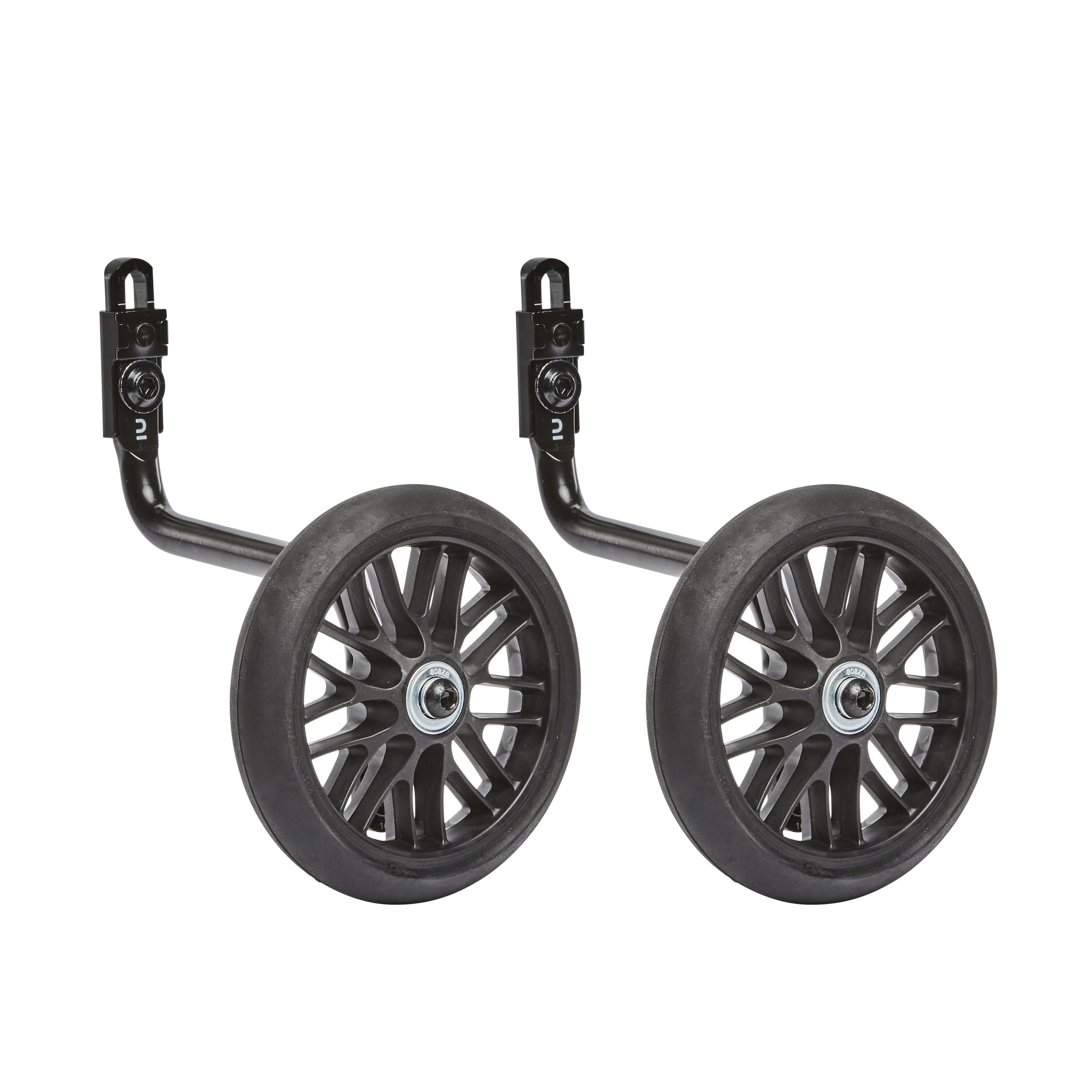 BTWIN Tweedehands - Zijwieltjes voor kinderfiets B’TWIN 500 14 en 16 inch - UITSTEKEND