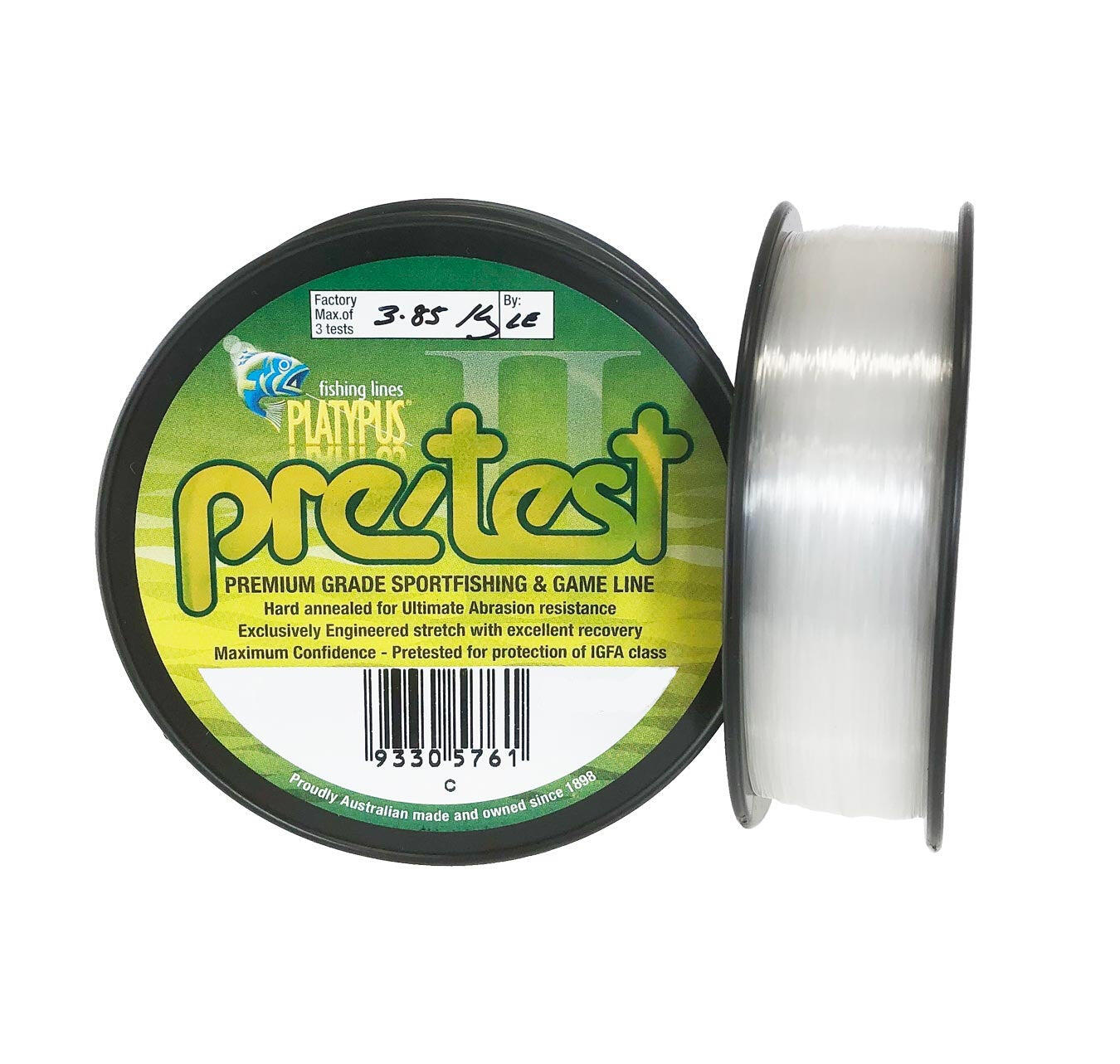 Platypus Pretest Monofilament Line 500m