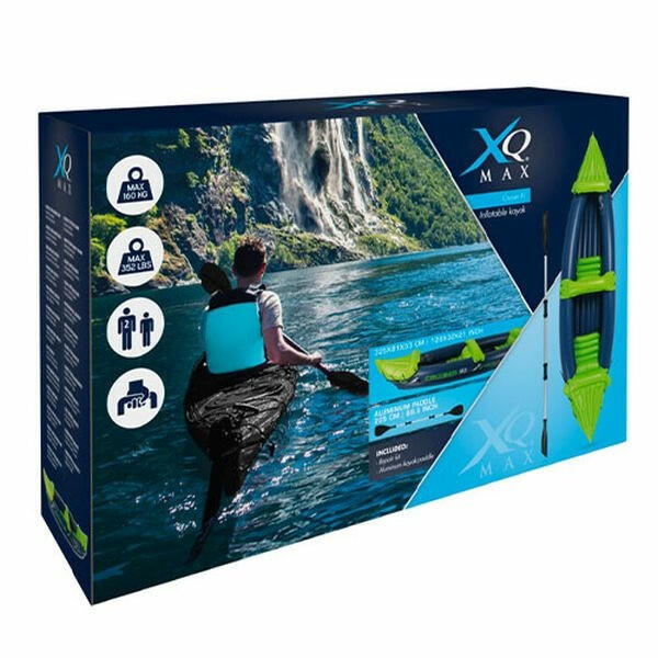 Kayak Cruiser X1 azul y verde 325x81x53 cm 2/4