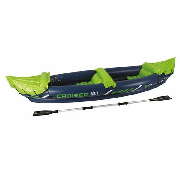 Kayak Cruiser X1 azul y verde 325x81x53 cm 3/4