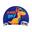 Aqua-Sport czepek junior polyester printed cool boy blue AS8634