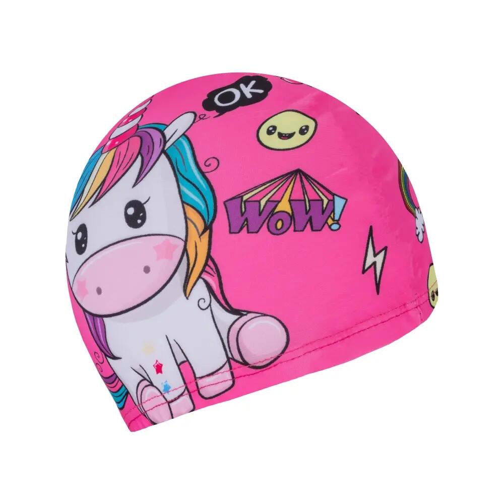 Aqua-Sport czepek junior polyester printed unicorn pride AS8637 2/4