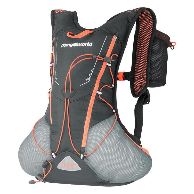 Mochila Trangoworld Rx10 Gris/Naranja