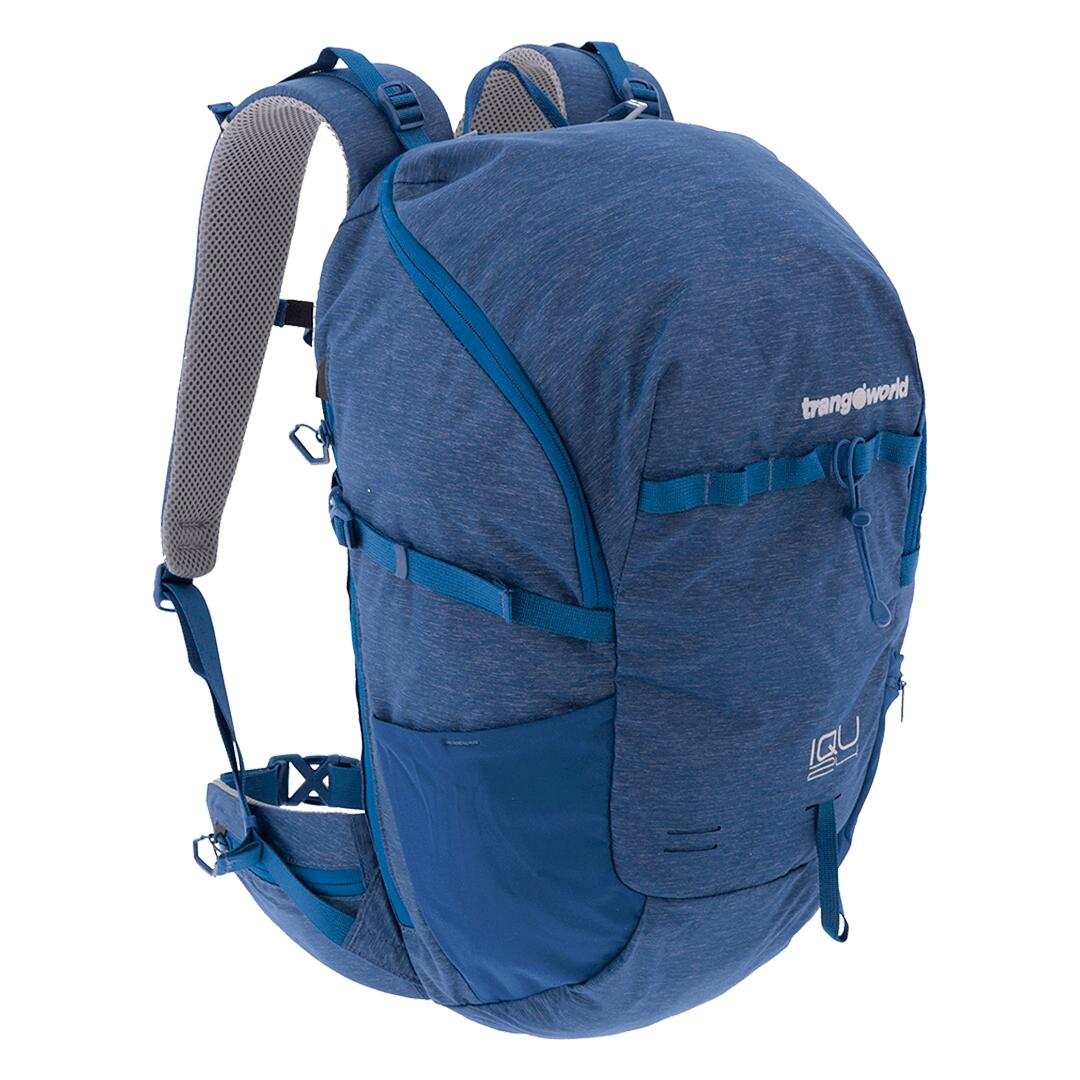 Mochila Trangoworld Iqu 24 h Azul/Gris 4/7
