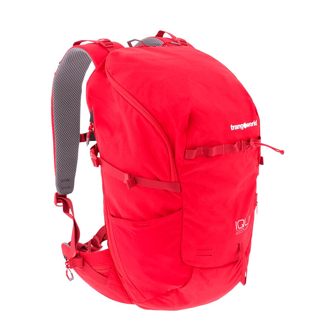 Mochila Trangoworld Iqu 24 Rojo/Gris 4/4
