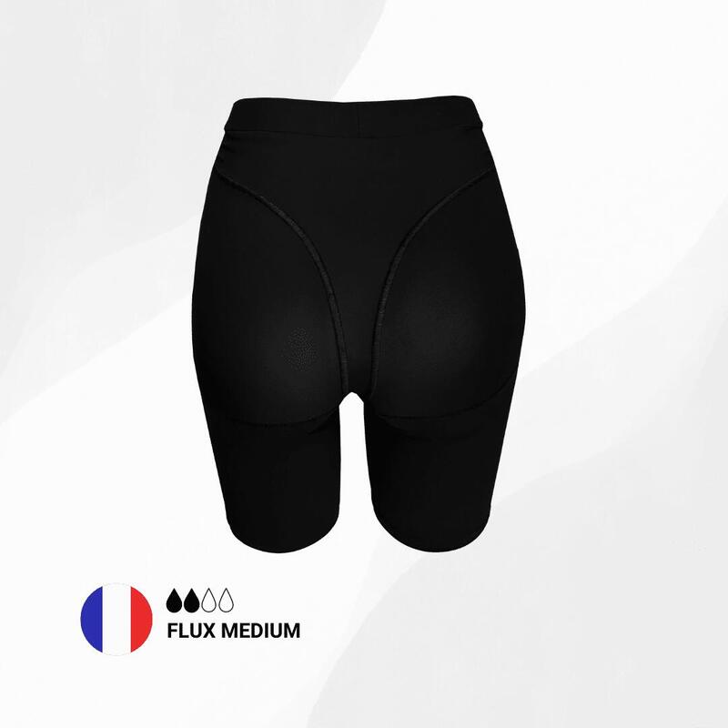 Short Cycliste Menstruel - Flux Medium