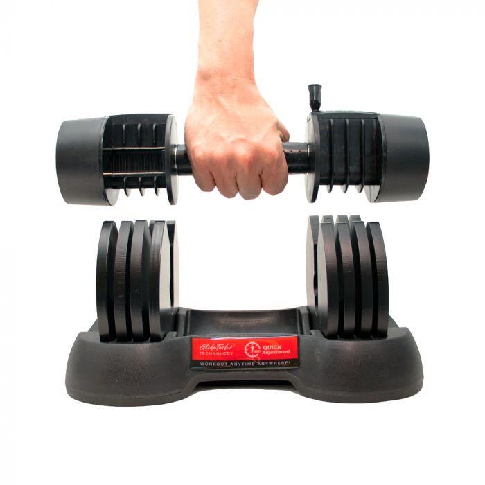 MAXX 12.5KG ADJUSTABLE DUMBELL 1 PAIR
