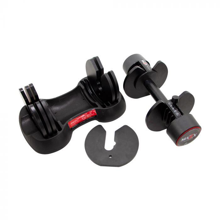 MAXX 12.5KG ADJUSTABLE DUMBELL 1 PAIR