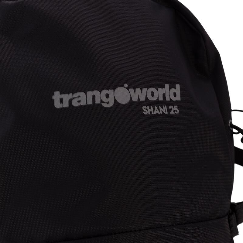 Mochila de trekking Trangoworld Shani 25 Negro/Gris/Negro