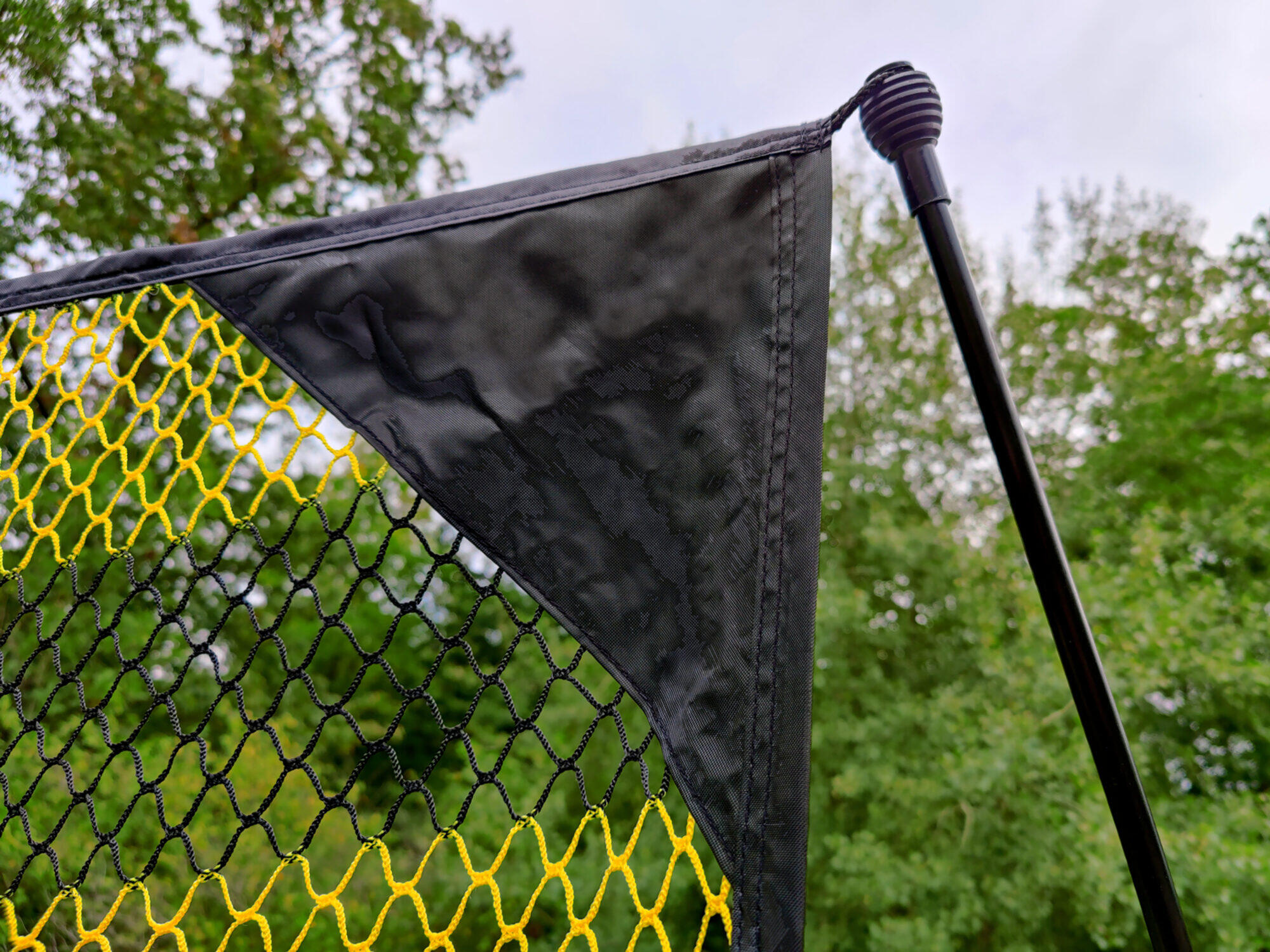 Zwart golfnet - 2,40m x 2,40m - Drive- en swingtraining 6/6