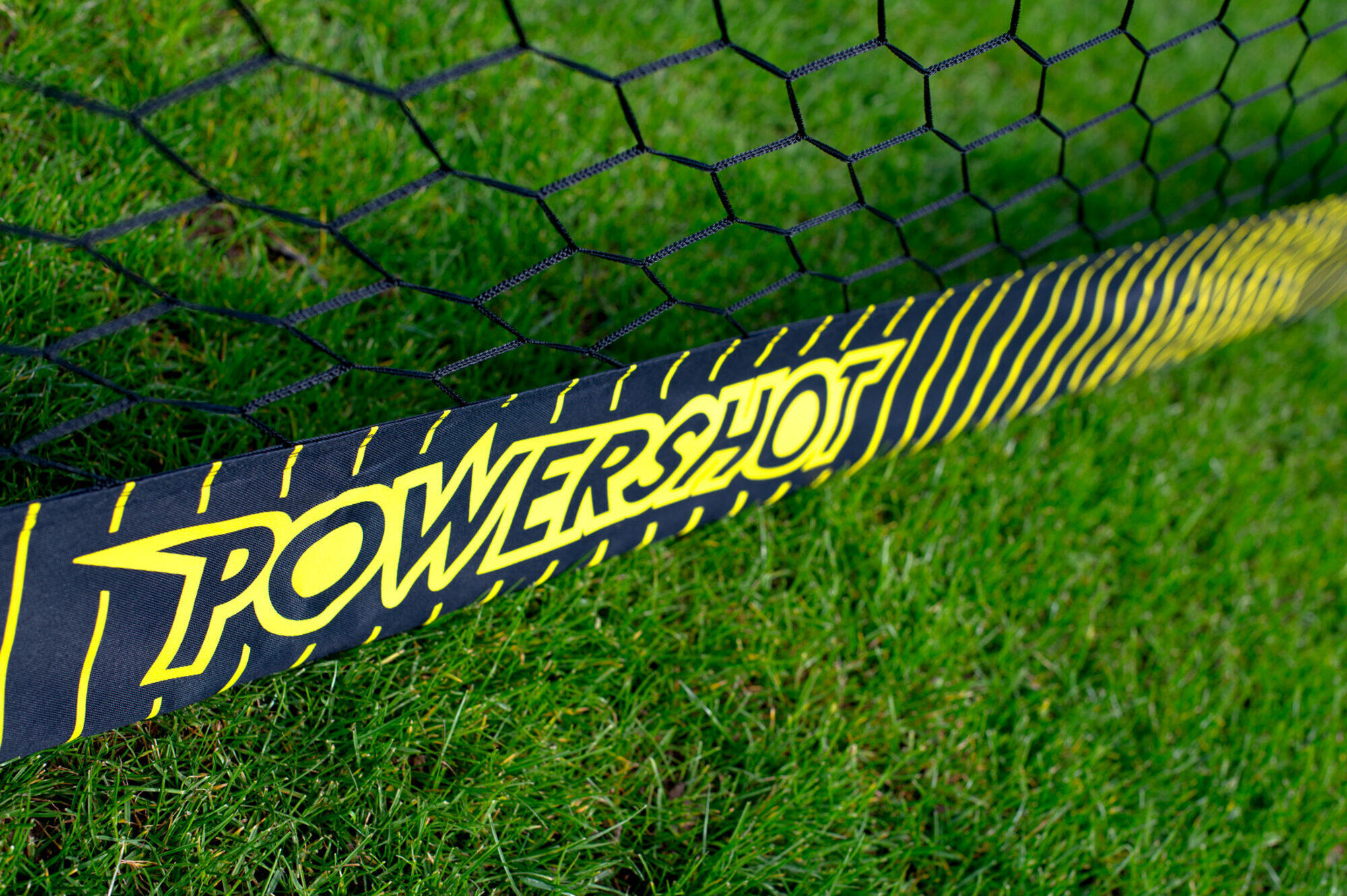 Zwart stalen voetbaldoel - 4 x 2 m 6/7