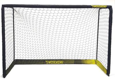 Porta da calcio in acciaio nero - 3 x 2 m