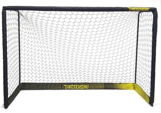 Porta da calcio in acciaio nero - 3 x 2 m