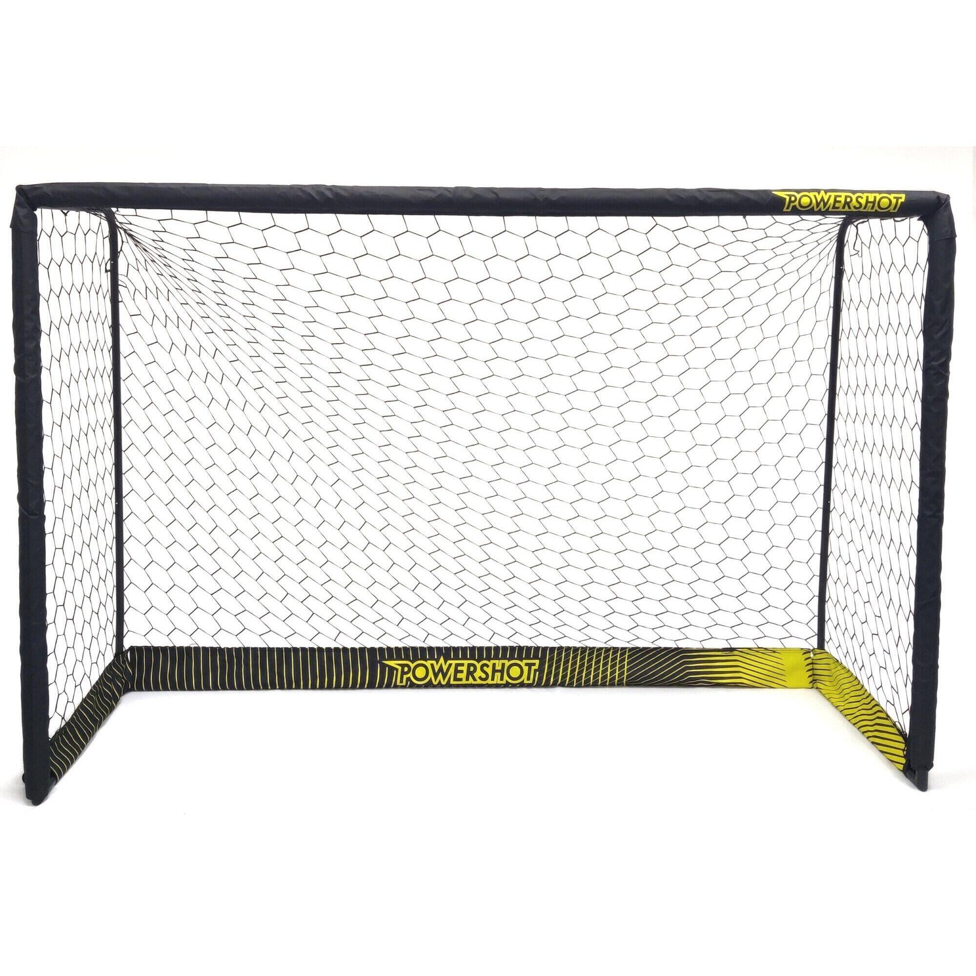 POWER SHOT Černá ocelová fotbalová branka - 3 x 2 m