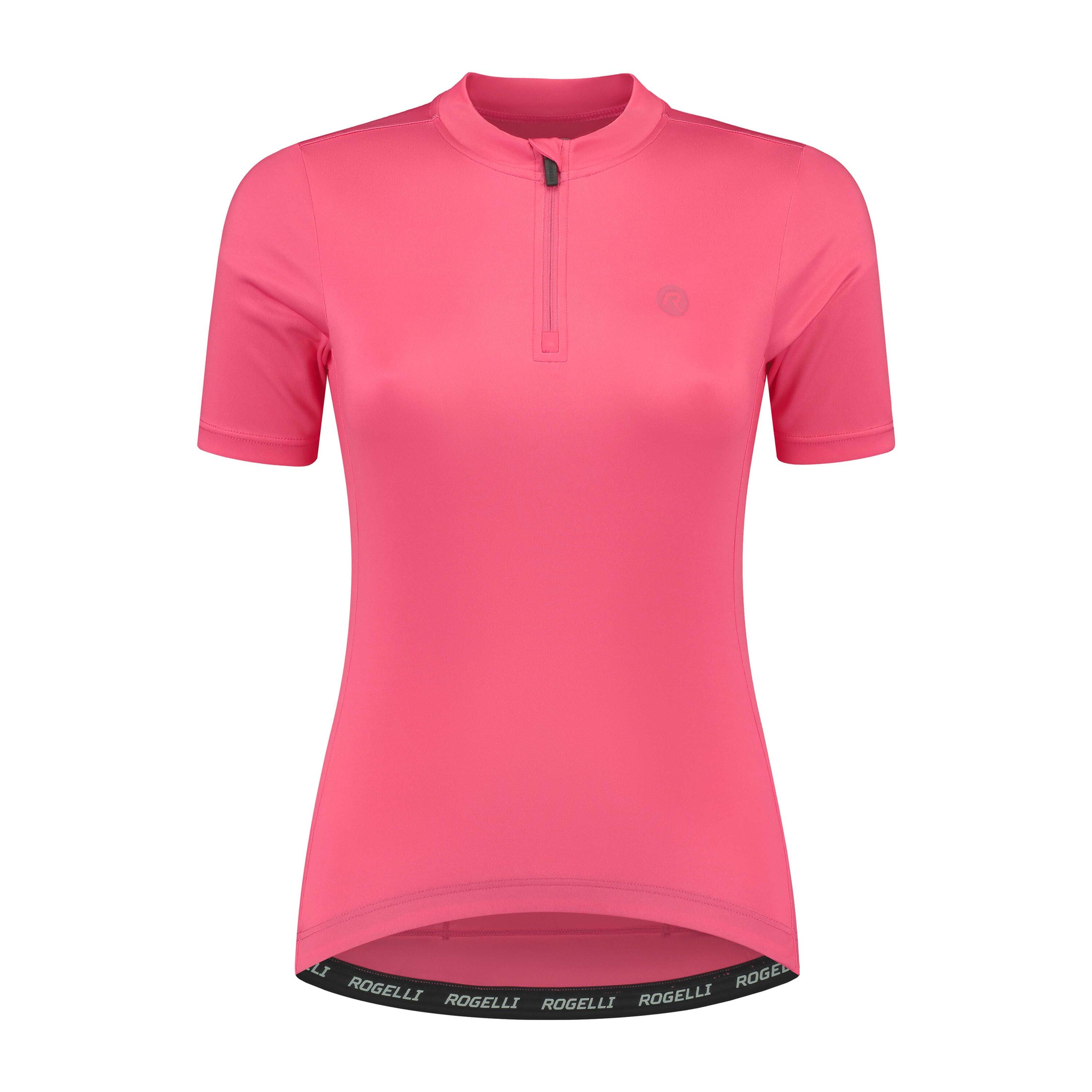 Women's Cycling Jersey Short Sleeve Comfort Fit Core Pink 2/7