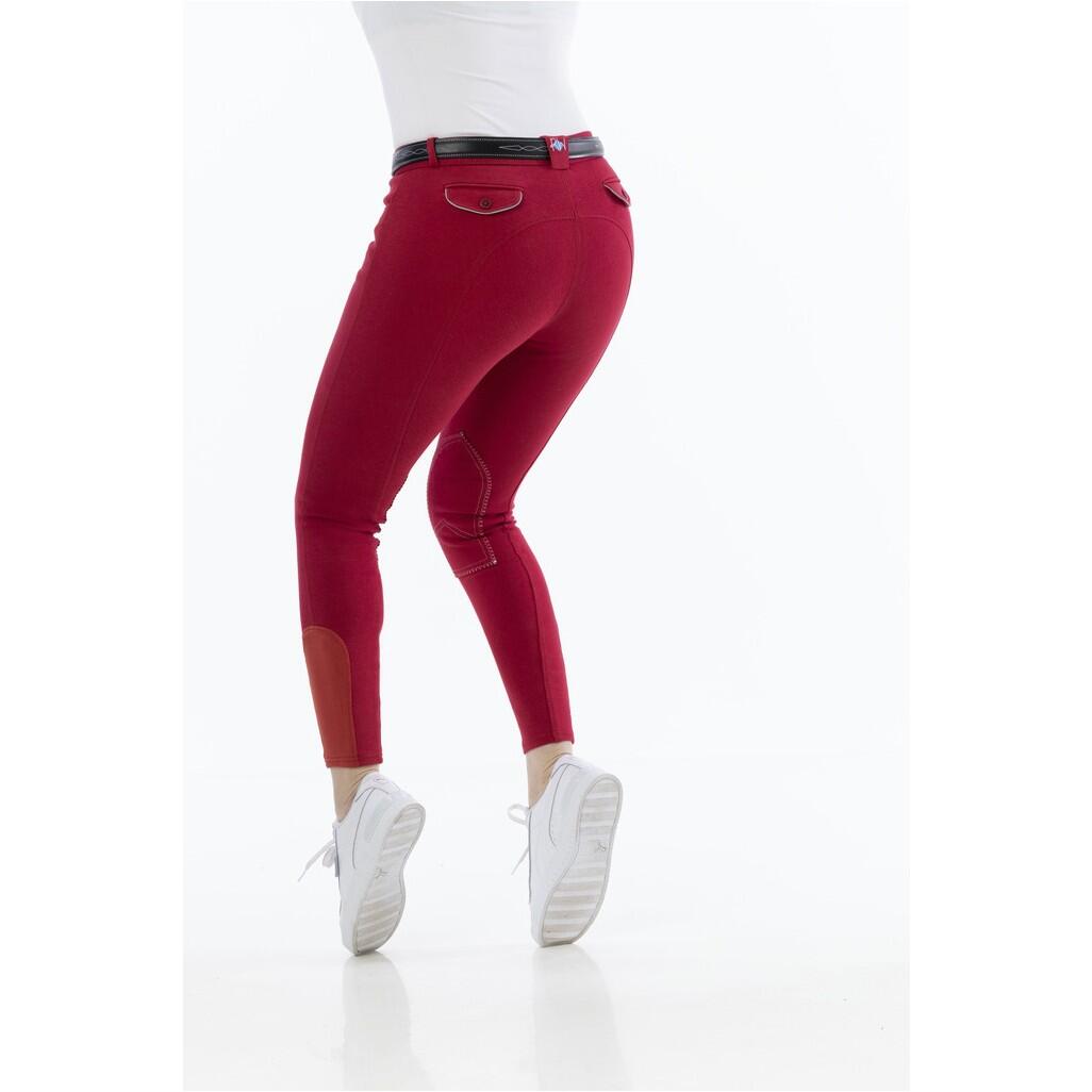 Pantalon Riding Wolrd Alexandrie - Enfant Rouge 10 ans 6/7
