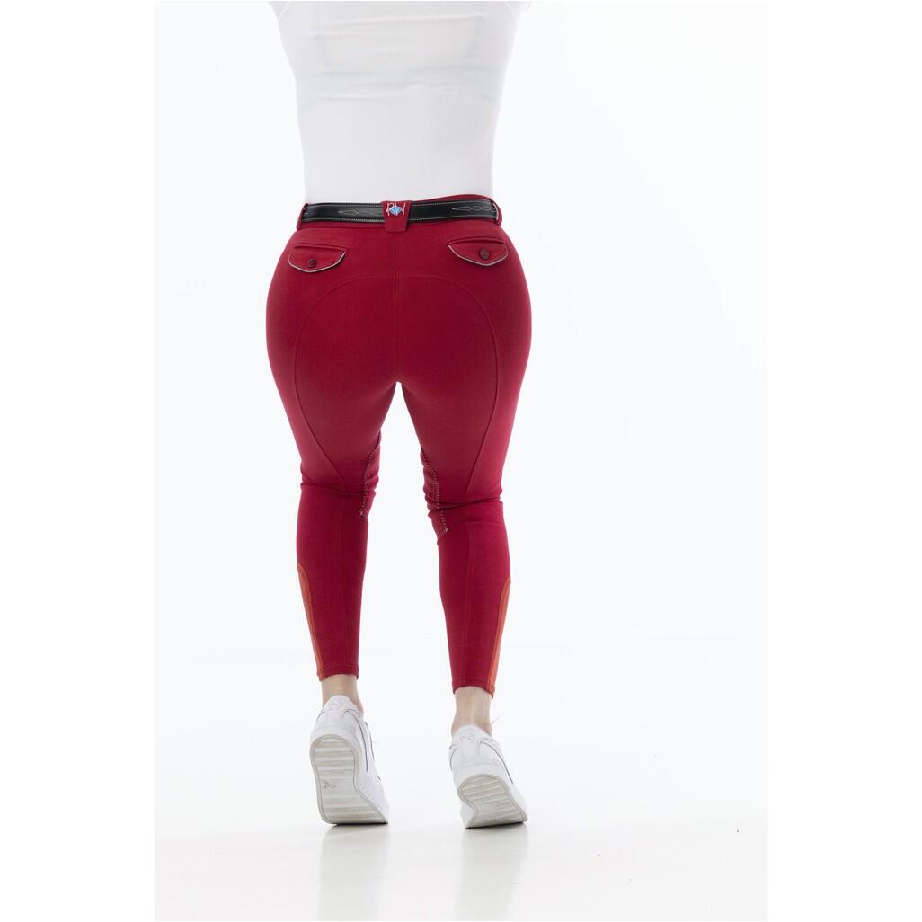 Pantalon Riding Wolrd Alexandrie - Enfant Rouge 10 ans 4/7