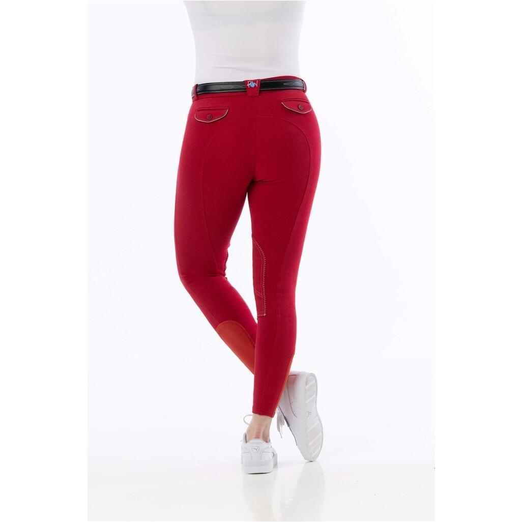 Pantalon Riding Wolrd Alexandrie - Enfant Rouge 10 ans 5/7