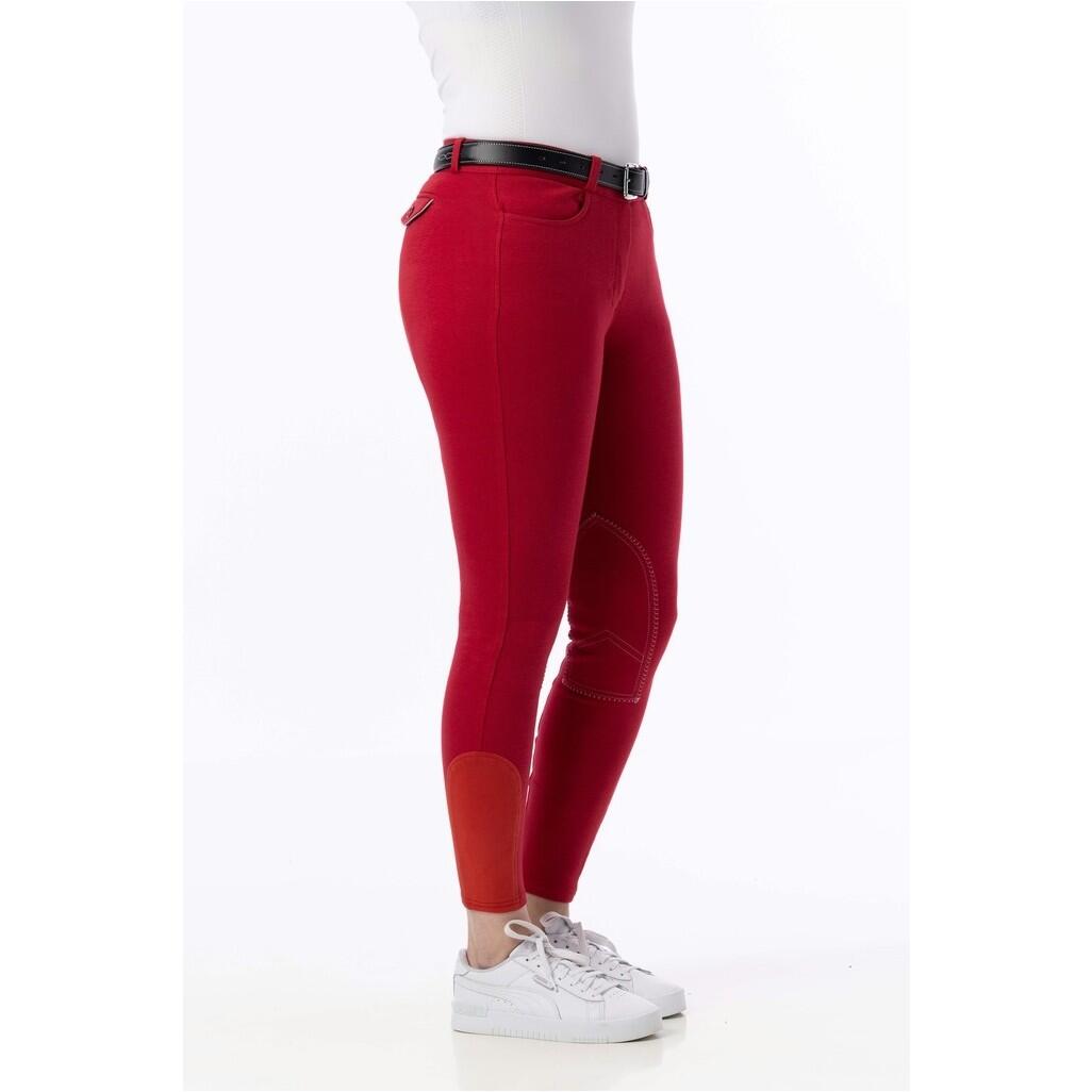 Pantalon Riding Wolrd Alexandrie - Enfant Rouge 10 ans 2/7