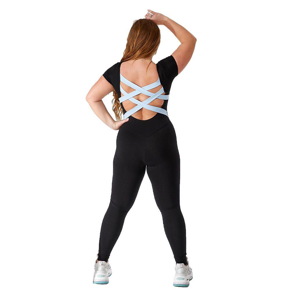 Samarali Yoga Jumpsuit, Bodysuit Laguna - Black - XS 6/7