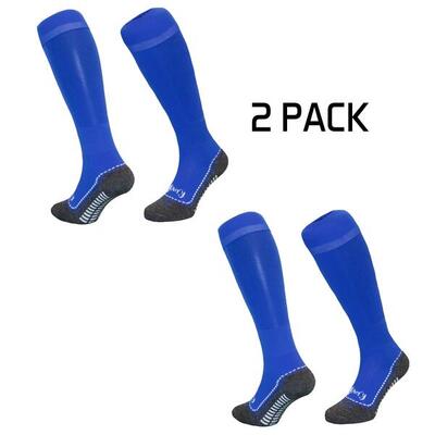 Hingly lange sportsokken 2-pack kobalt blauw