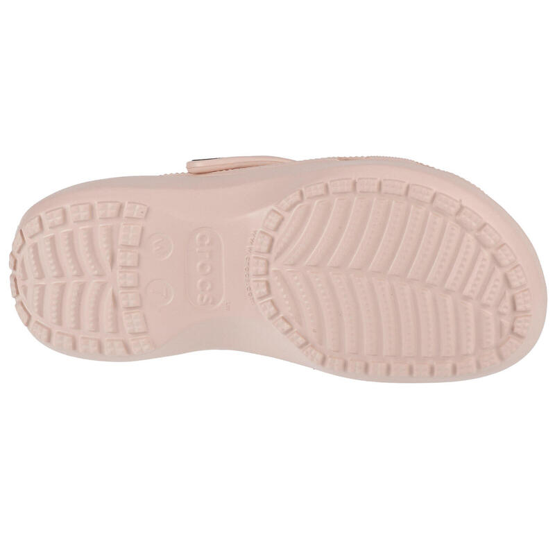 Mules Crocs CLASSIC PLATFORM CLOG W Rose