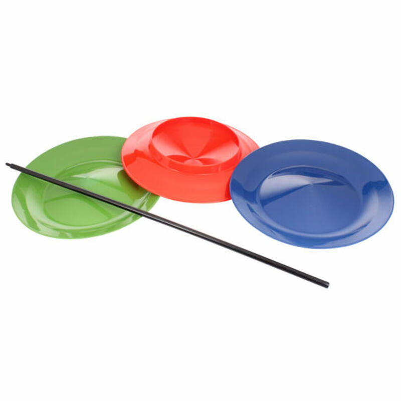 Assiette de jonglage avec bâton