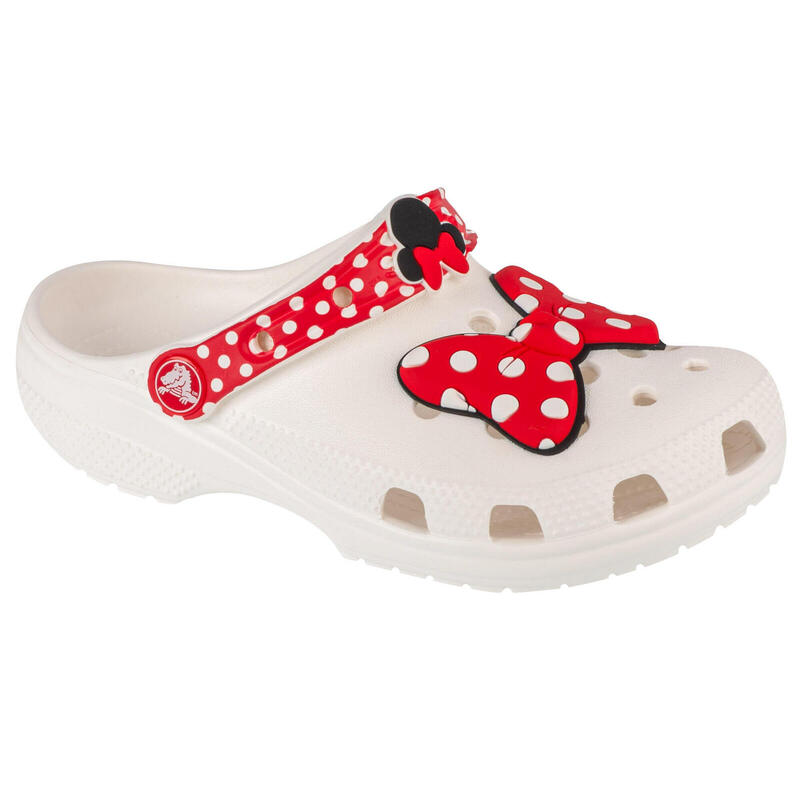 Papuci de tip crocs universali 208711119 pentru vară albi copii