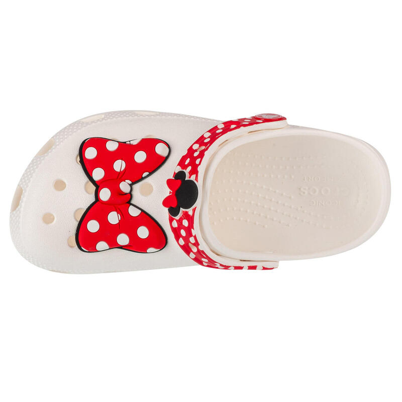 Papuci de tip crocs universali 208711119 pentru vară albi pentru bebeluși