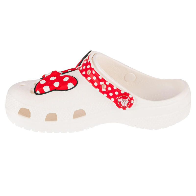 Papuci de tip crocs universali 208711119 pentru vară albi pentru bebeluși