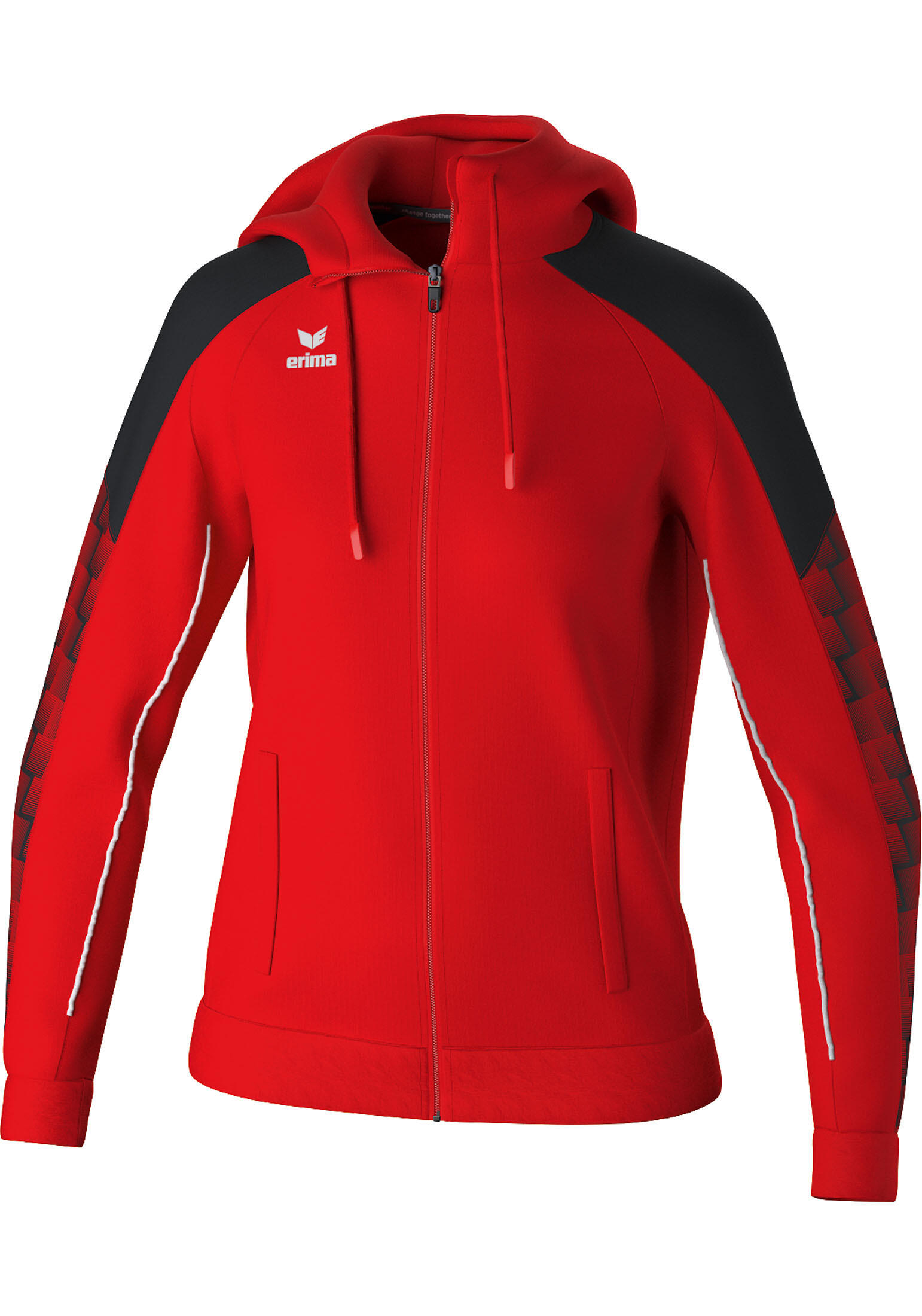 Erima Evo Star giacca con cappuccio donna blu | Teamsport