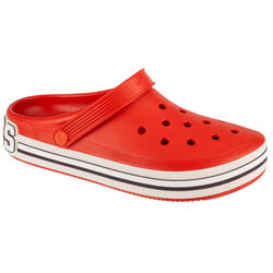 Chanclas Mujer Crocs Off Court Logo Clog Rojo