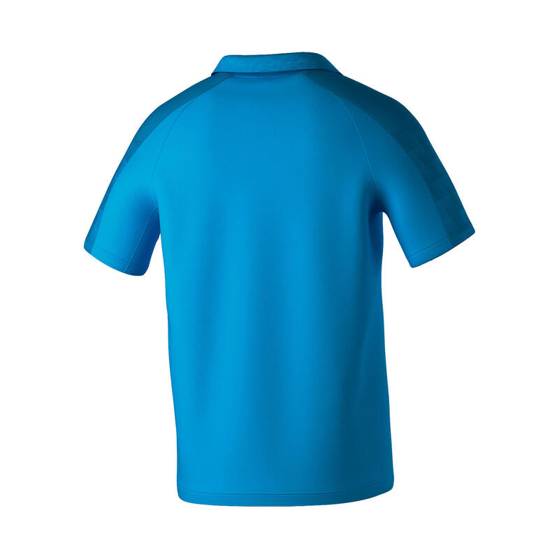 Tricou polo Erima Evo Star Multicolor - material funcțional, croială raglan
