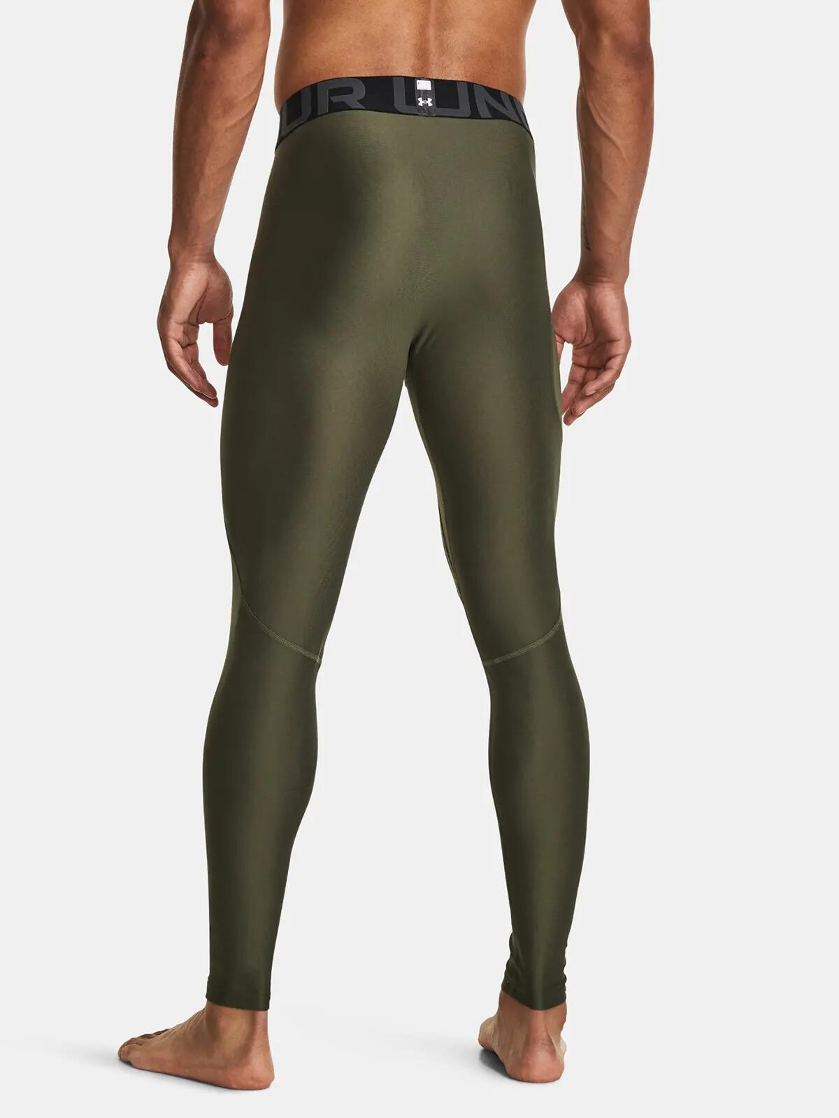 Legginsy termoaktywne męskie UNDER ARMOUR szybkoschnące termiczne 3/7