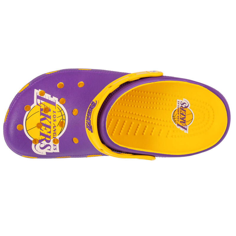 Chinelos de natação para Homens Crocs Classic NBA LA Lakers Clog