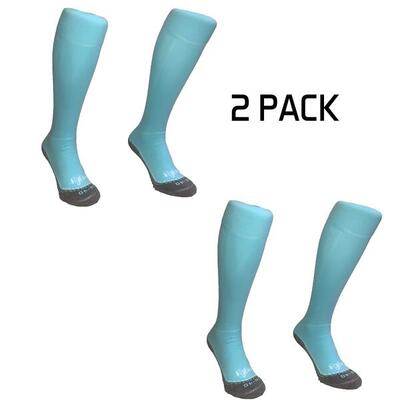 Hingly lange sportsokken 2-pack effen mint